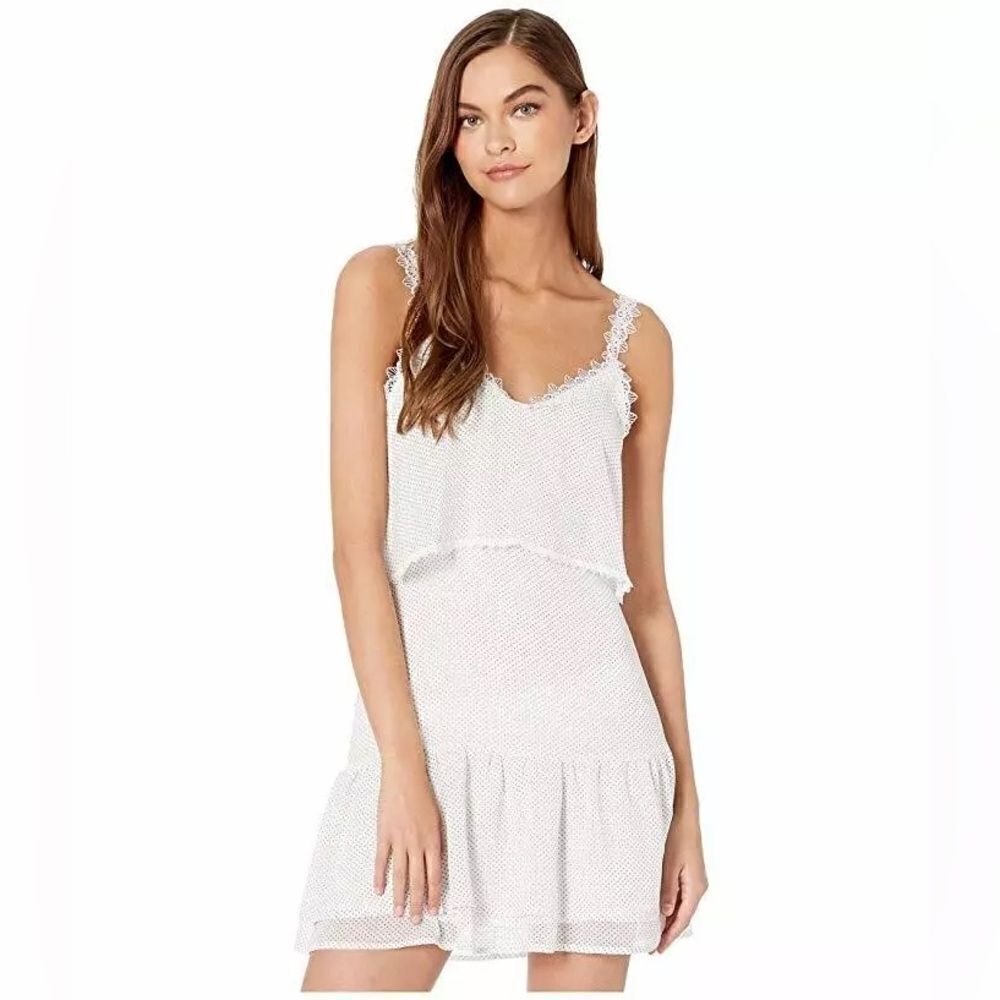 BB Dakota Ivory Without A Dot Mini Dress